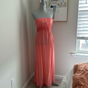 Casual Long Pink Dress from Italy **Last Chance